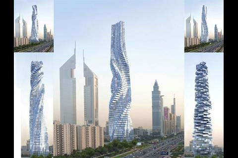 Dynamic Architecture’s rotating tower
